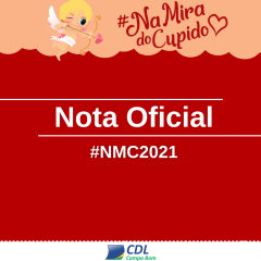 COMUNICADO OFICIAL CAMPANHA #NMC2021