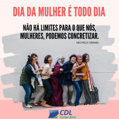 Quebramos o padrão para dizer que o Dia da Mulher é todo Dia!