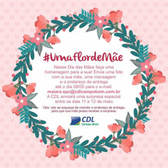 #UmaFlordeMãe