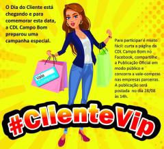 Ganhadores Campanha #ClienteVip