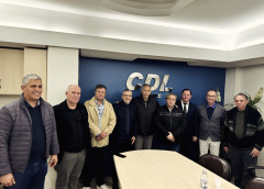 Presidente e diretores recebem na CDL o ex-ministro do Trabalho e Deputado Federal Ronaldo Nogueira e demais políticos locais