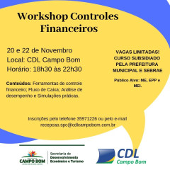 Workshop: Controles Financeiros